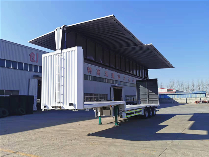 展翼廂式半掛車