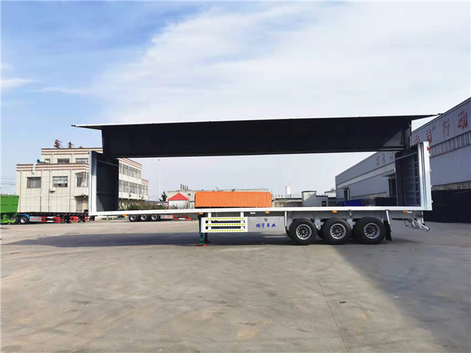 展翼廂式半掛車